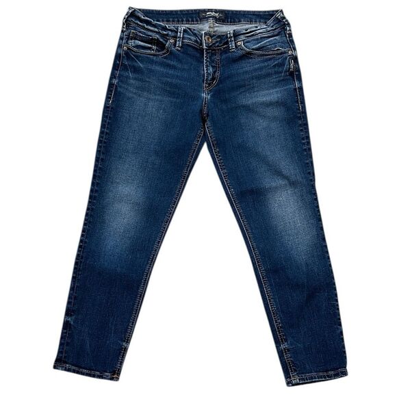 Silver Jeans Denim - Silver Suki Skinny Crop Jeans